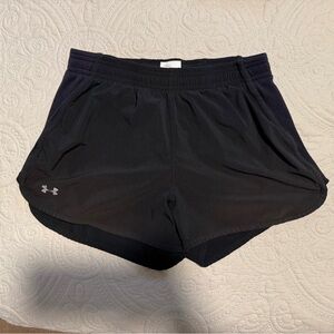 Under Armour Black Running Shorts Women’s Small Lightweight Athletic Gym Lined